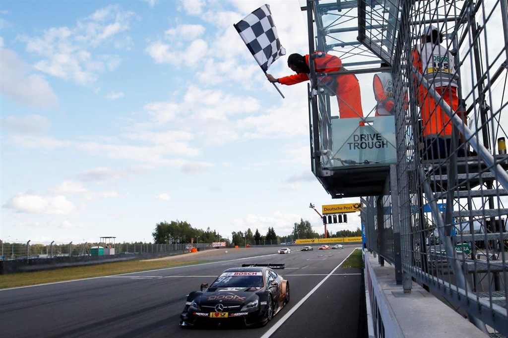 Pascal Wehrlein - lørdagens vinder
(Foto: DTM Media)